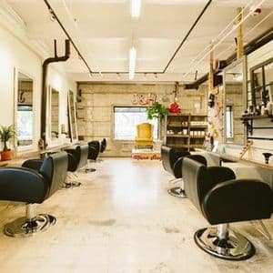 Bright, Eclectic Salon & Barbersop in Wynwood Area of Miami