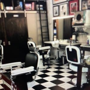 Open Station in Classic Barbershop Atlanta, Georgia