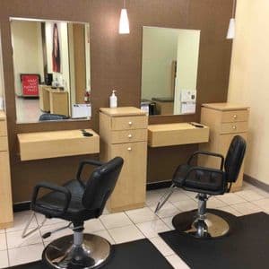 Centrally-Located, professional Salon stations