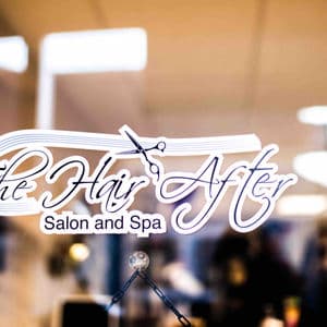Busy salon and spa located in a high traffic plaza