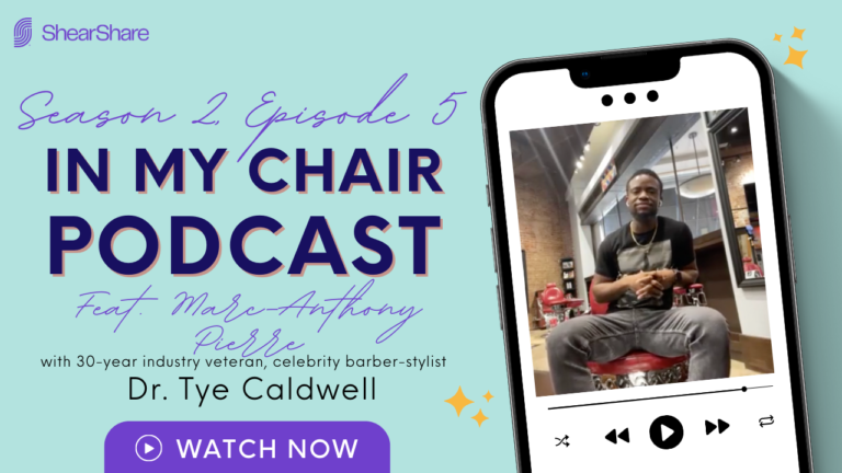 In My Chair Podcast Episode 5 with Marc-Anthony Pierre