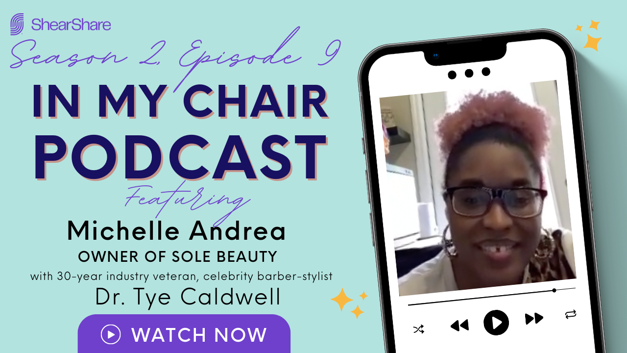 In My Chair Podcast featuring Michelle Andrea
