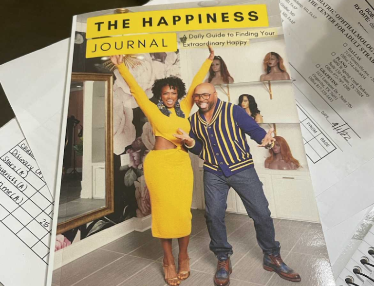 happiness journal by the caldwells